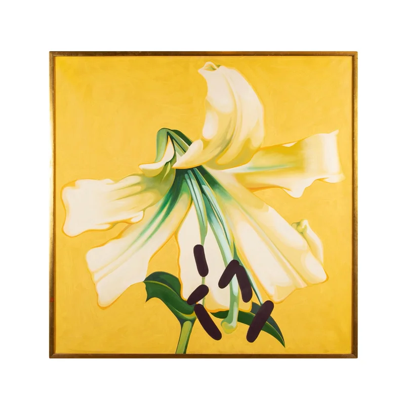 “Lily” Oil on Canvas by Lowell Blair Nesbitt